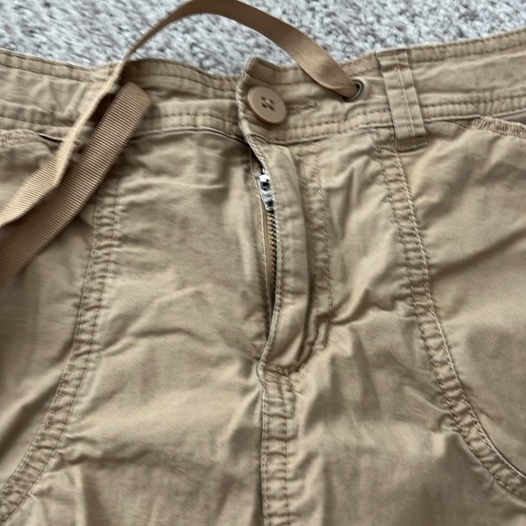 White Stag Woman Tan Color Skort SZ 4 - Picture 9 of 9
